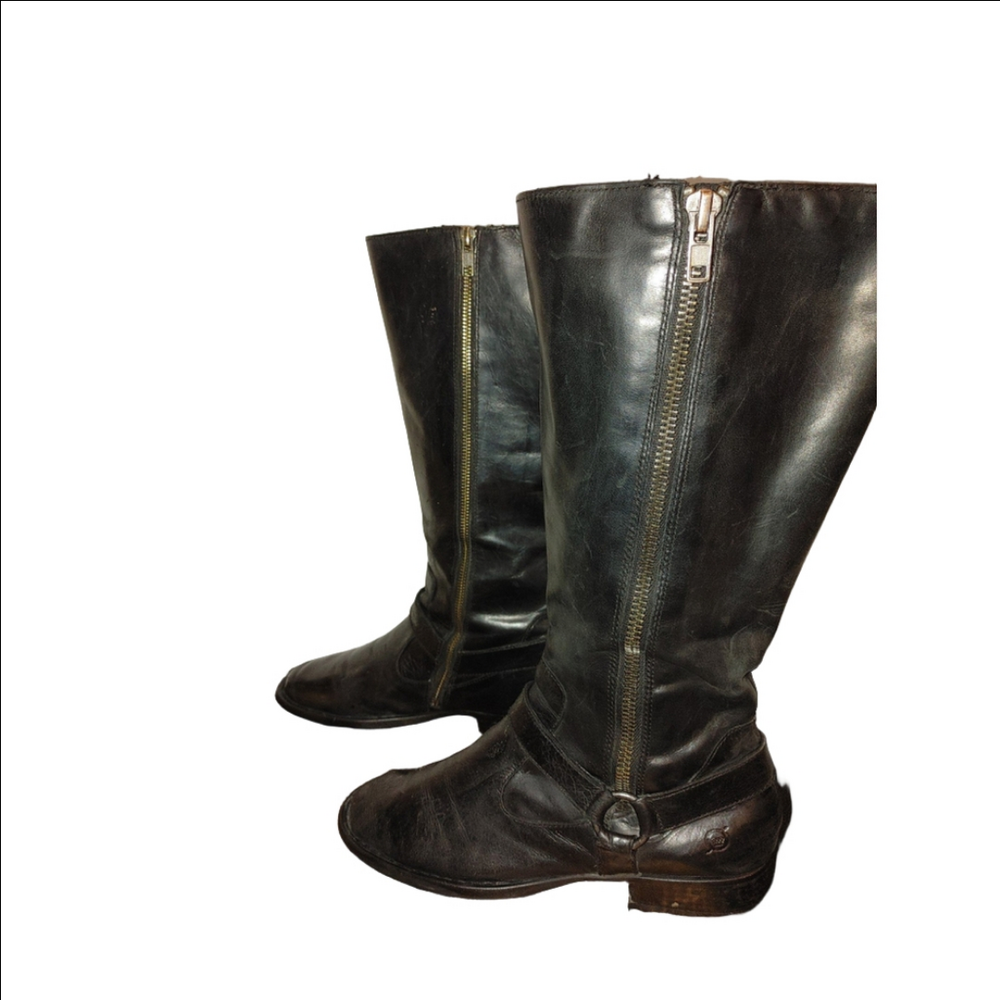 Born Leather Riding Boots Size 10M